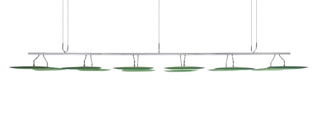 BAFFLE SOUND ABSORBING CEILING SYSTEM